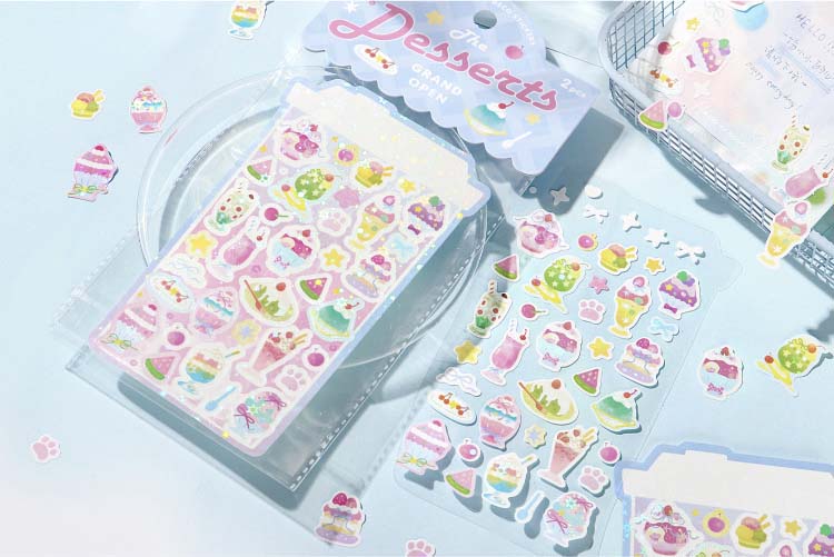 Stickers The Grand Open Desserts