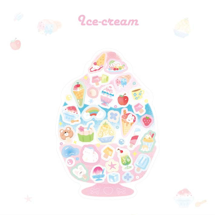 Stickers The Grand Open Ice Cream