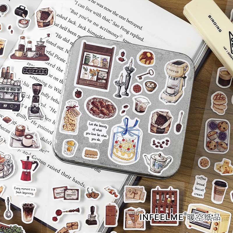 Stickers Time Collection Writing Collect