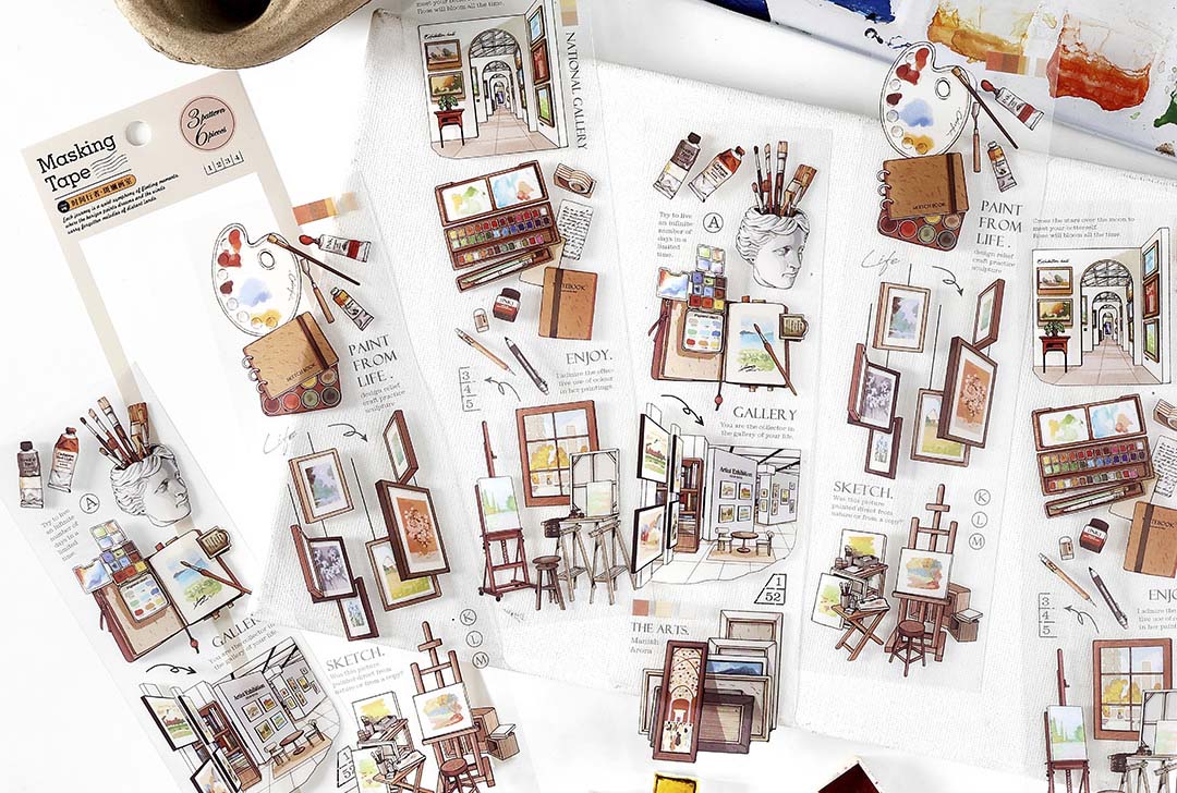 Stickers Time Traveler Drawing Room