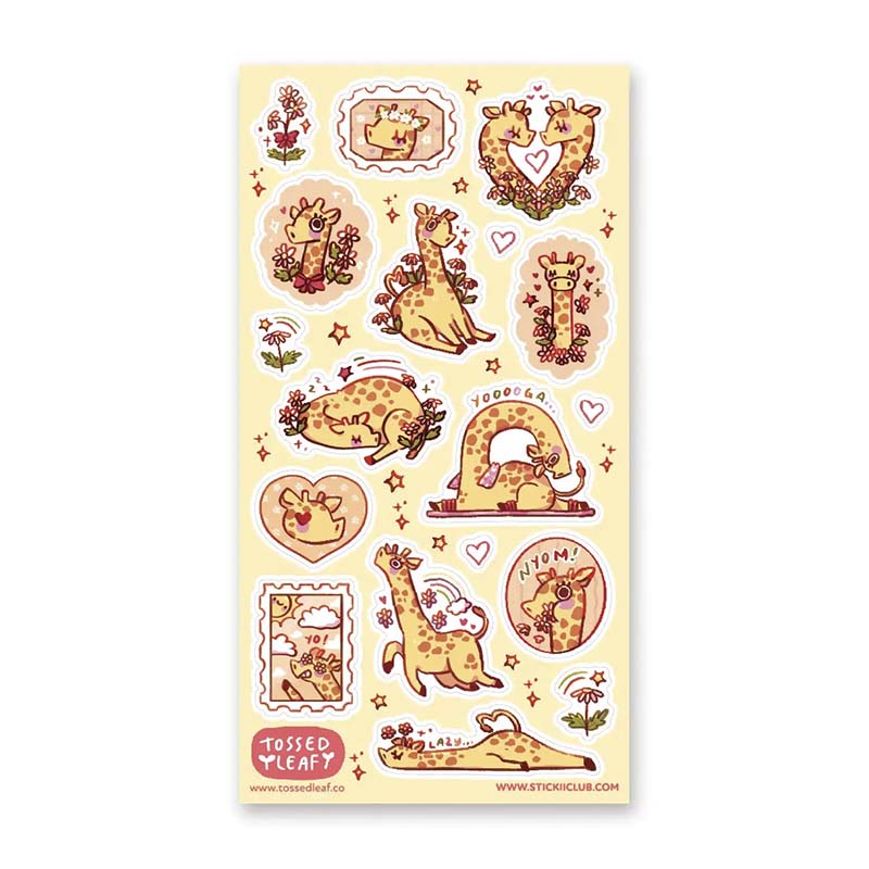 Stickers Gorgeous Giraffes