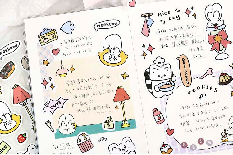 Stickers Totolo Cafe Pink