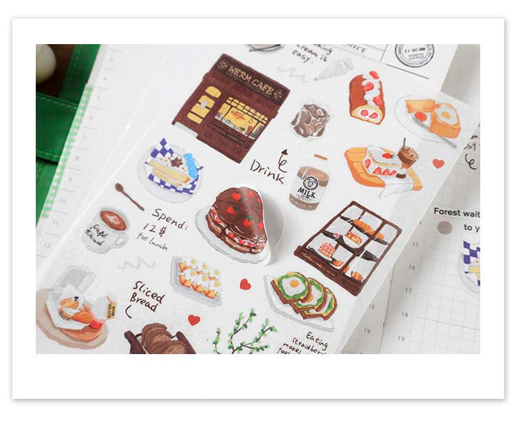 Stickers Travel Sketches Small Objects
