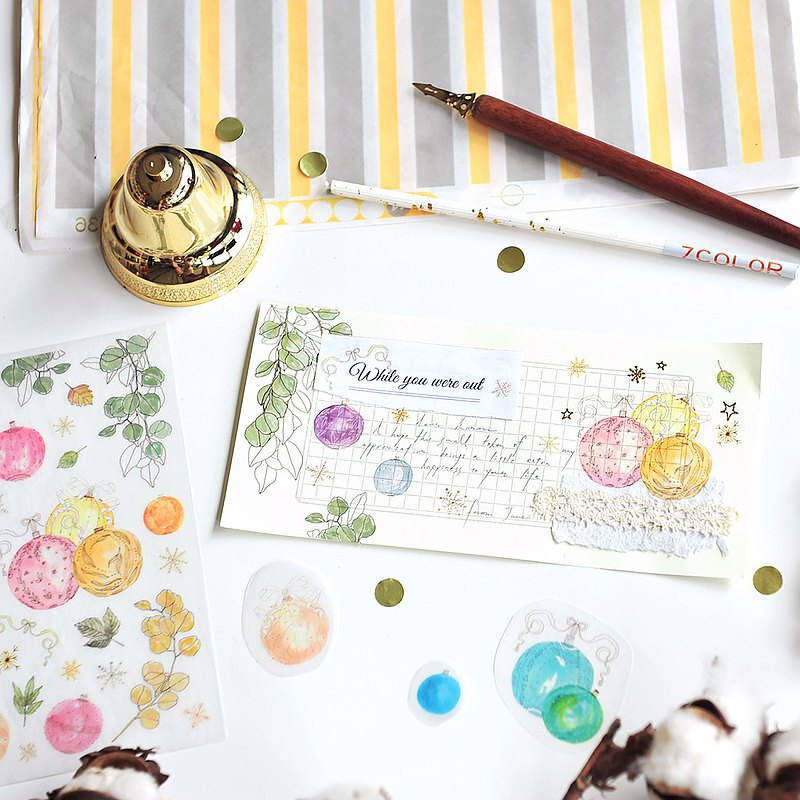 Stickers Transferibles 1021 Colorful Blessings