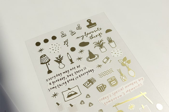 Stickers On The Desk