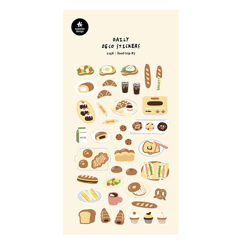 Stickers Food Trip