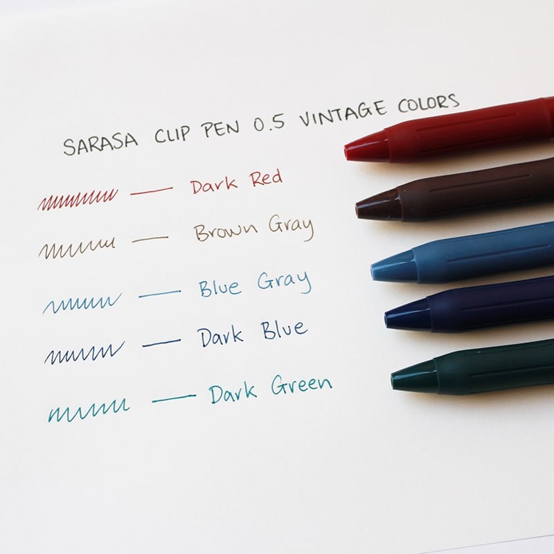 Bolígrafos Sarasa Vintage Pen