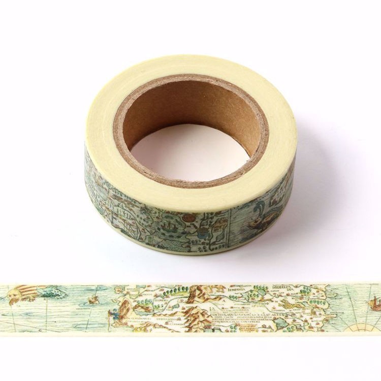 Washi Tape Nautical Chart