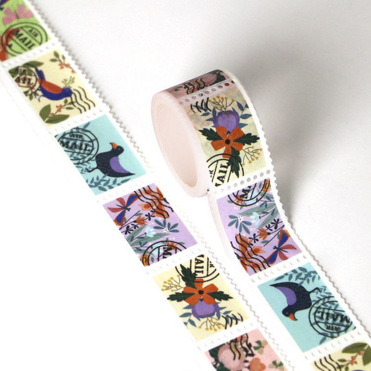 Washi Tape Nature Speciment Stamp