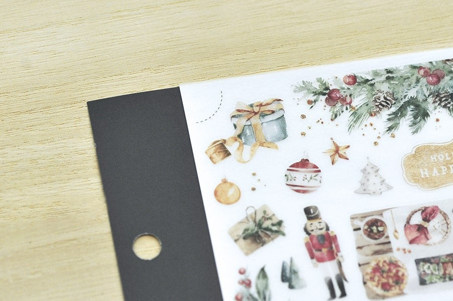 Stickers Transferibles 1008 Christmas Feast