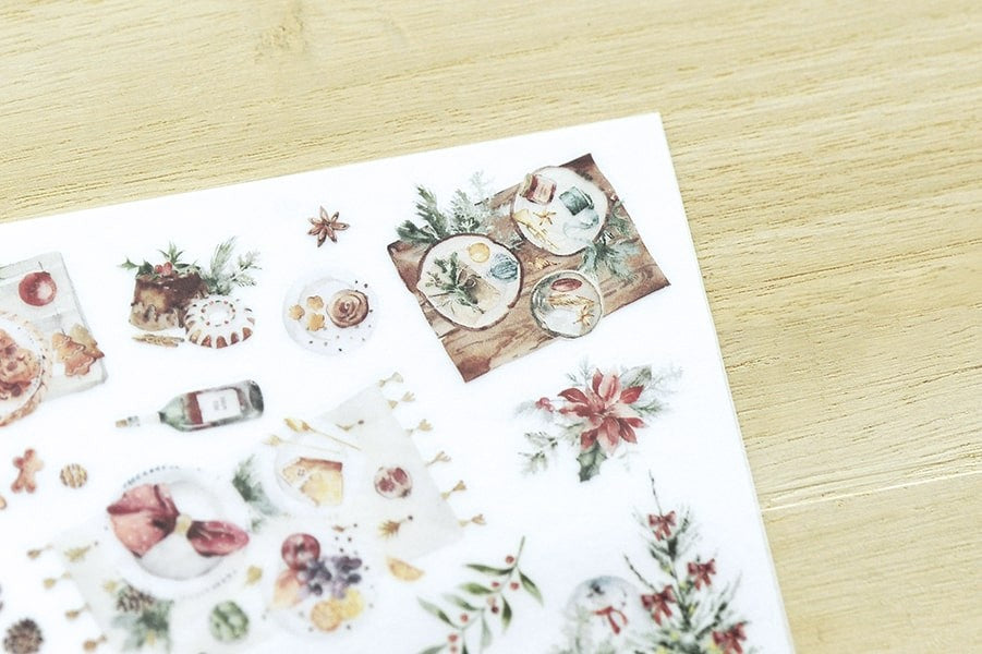 Stickers Transferibles 1008 Christmas Feast