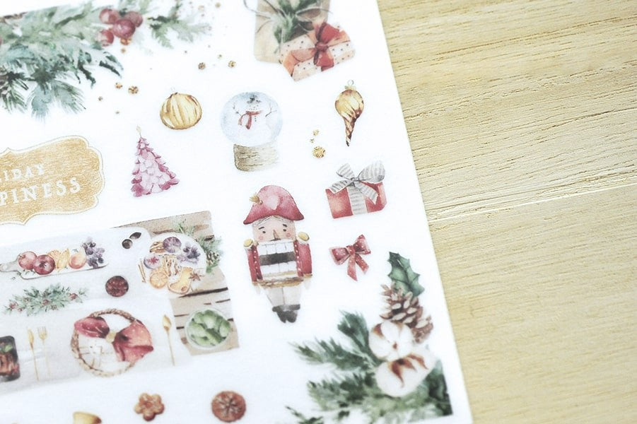 Stickers Transferibles 1008 Christmas Feast
