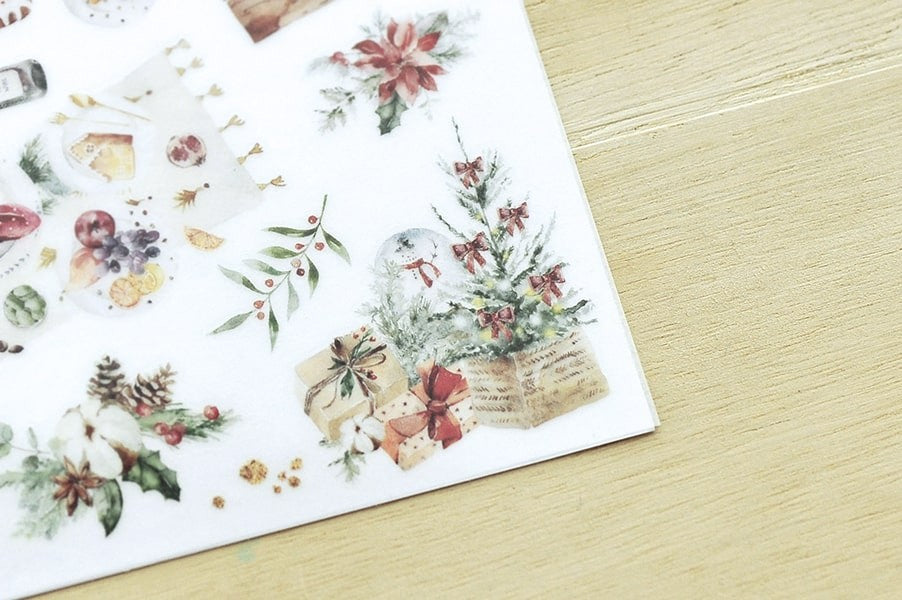 Stickers Transferibles 1008 Christmas Feast