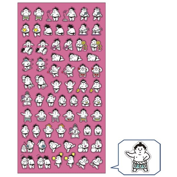 Stickers Sumo Man