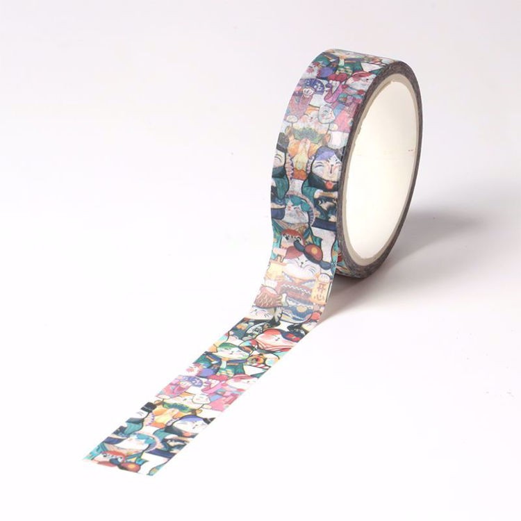 Washi Tape Lucky Cat