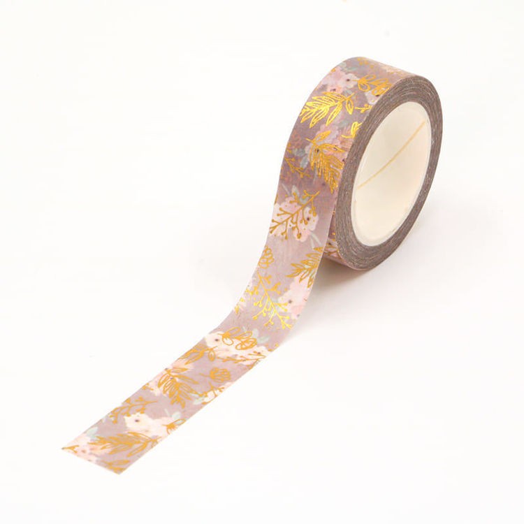 Washi Tape Foil Floral