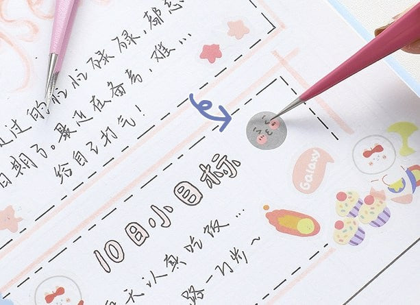 Pinzas Metálicas Rectas Baby Blue