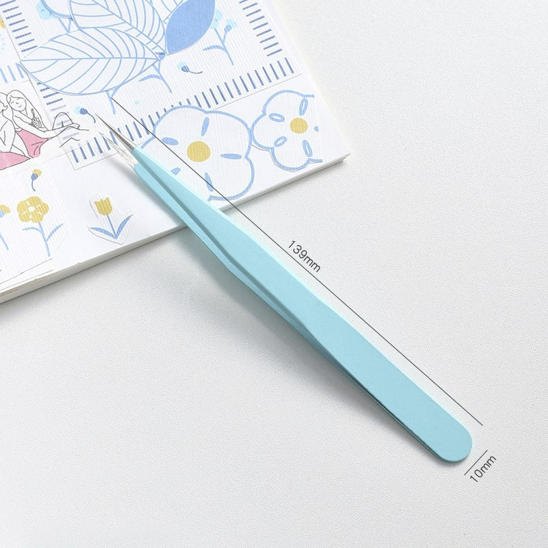 Pinzas Metálicas Rectas Baby Blue