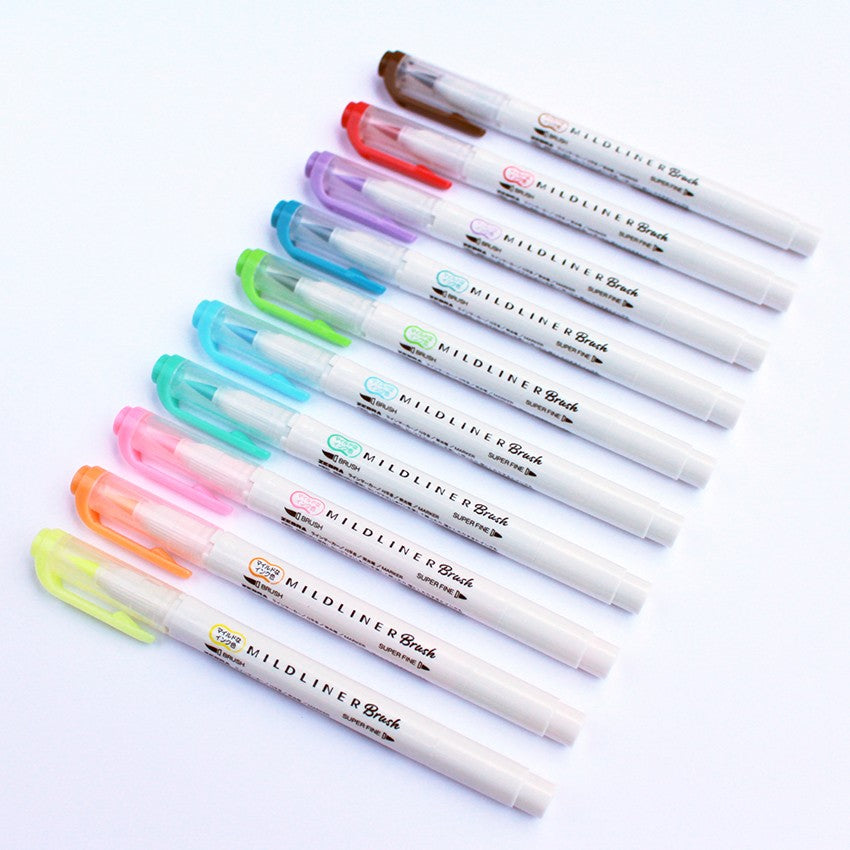 Rotuladores Pincel Brush Mildliner