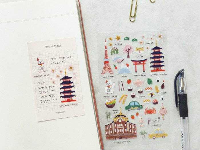 Stickers Daily in Tokyo