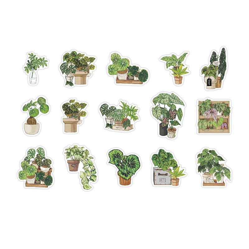 Stickers Green Plant Research Centre Green Swan