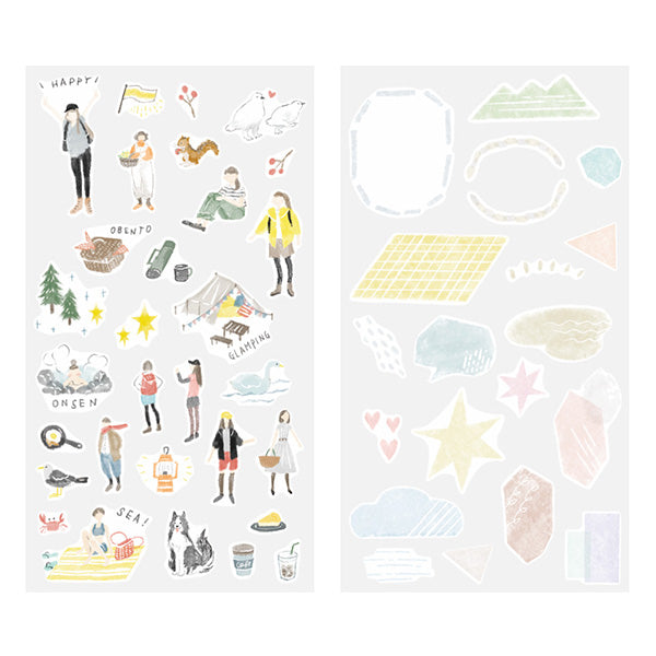 Stickers Two Sheets Going Out