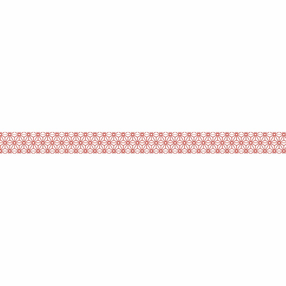 Washi Tape Asanoha Shuaka