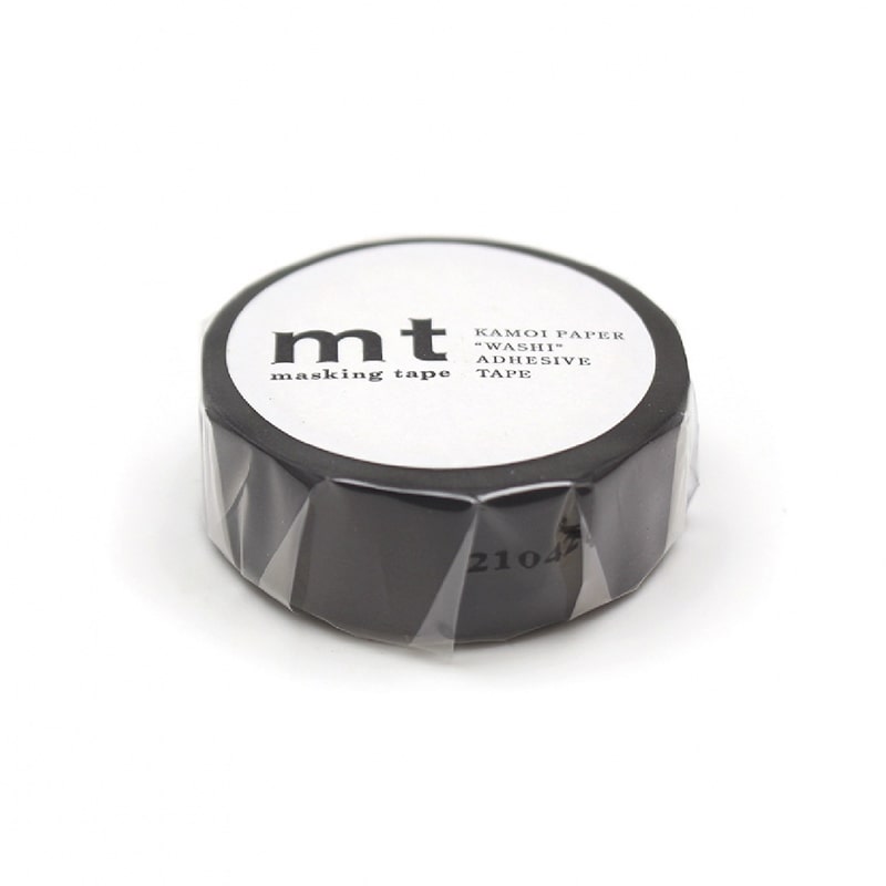 Washi Tape Matte Black
