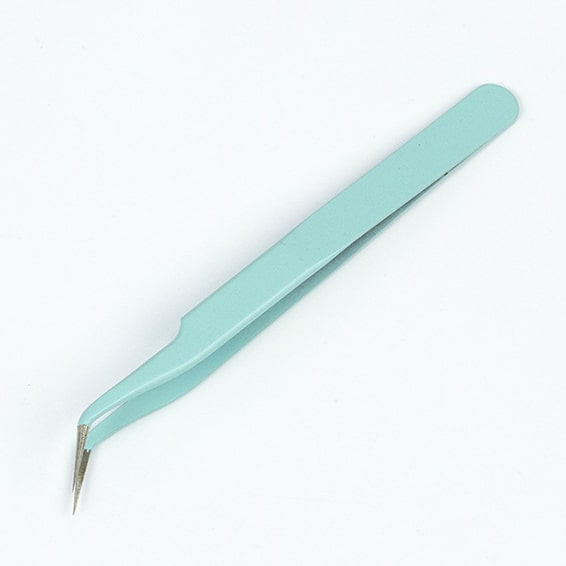 Pinzas Metálicas Curvas Baby Blue