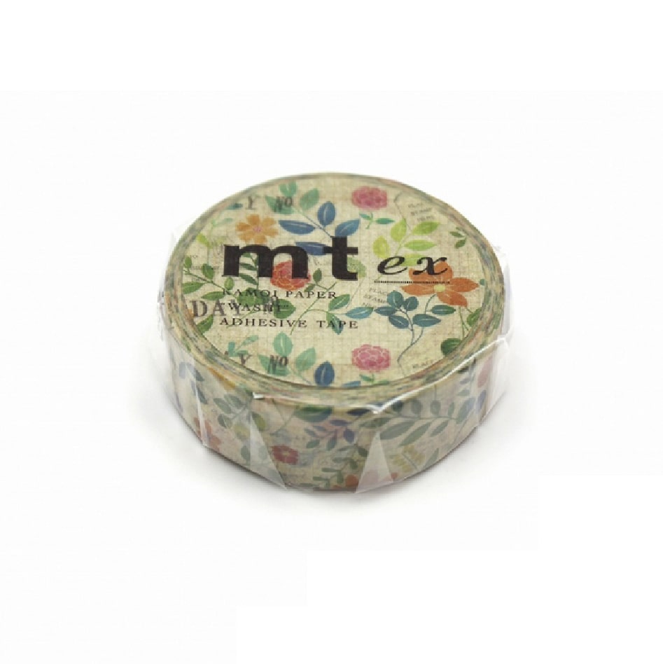 Washi Tape Watercolor Flower