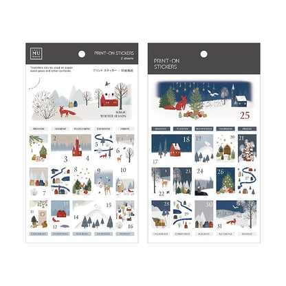 Stickers Transferibles 1017 December Fantasy