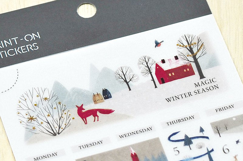 Stickers Transferibles 1017 December Fantasy