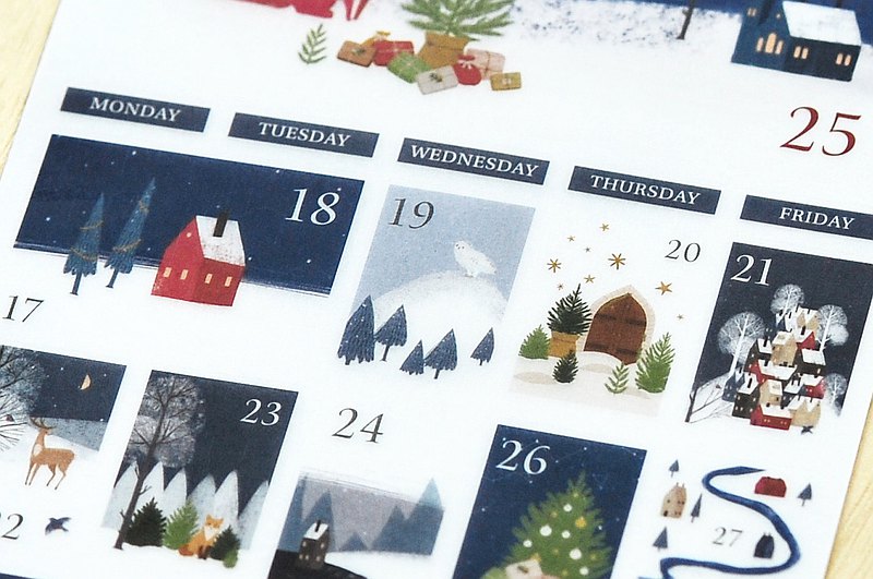 Stickers Transferibles 1017 December Fantasy