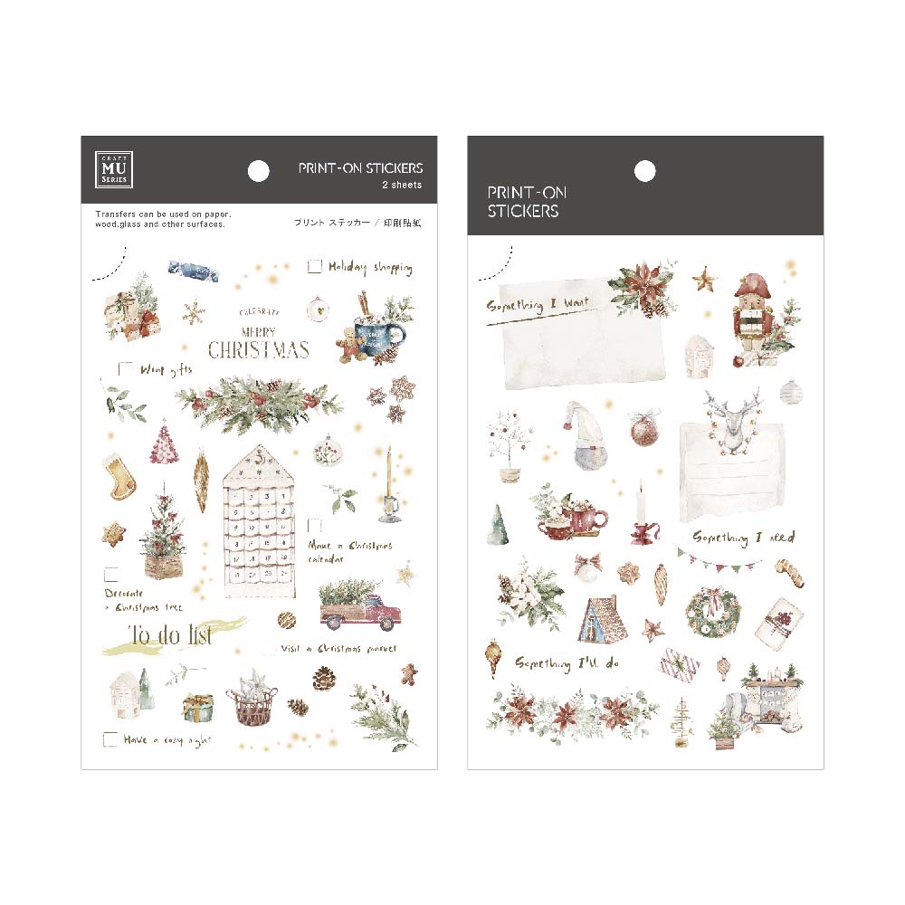 Stickers  Transferibles 1022 Celebrate Merry Christmas