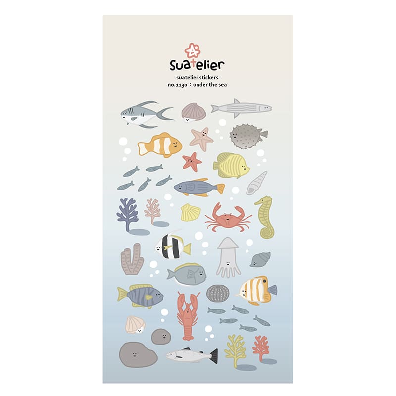 Stickers Under The Sea