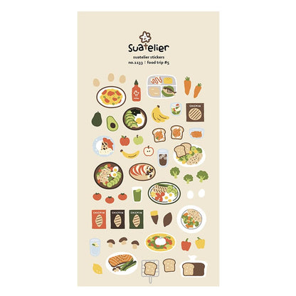 Stickers Food Trip 