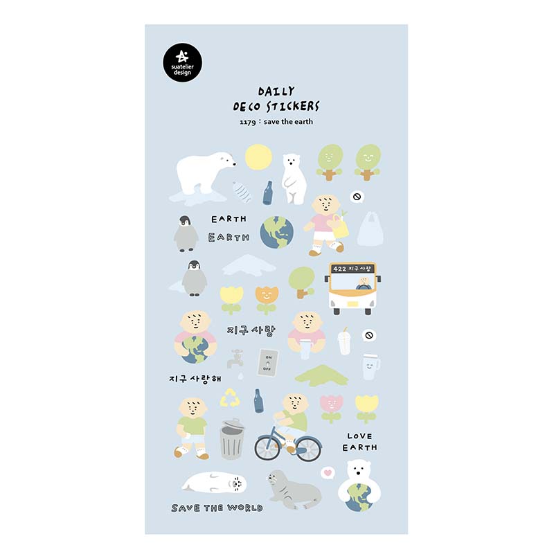 Stickers Save The Earth
