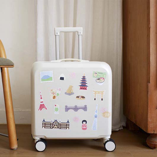 Stickers Travel Tokyo Travel Diary