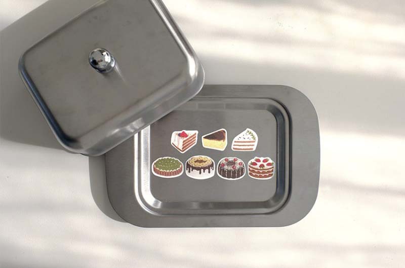 Stickers Cereal Sweet Cake