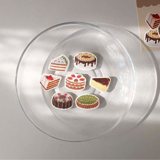 Stickers Cereal Sweet Cake