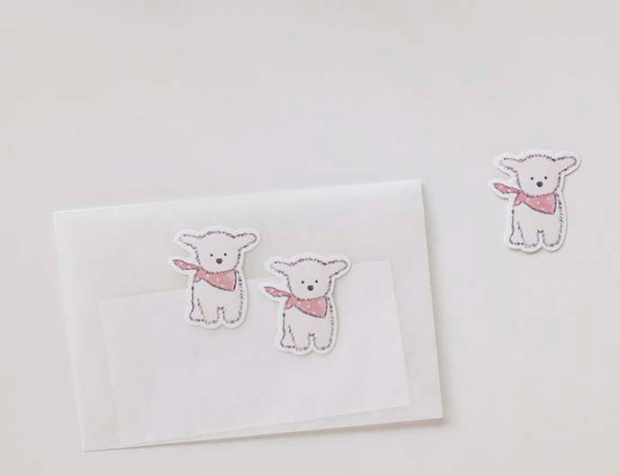 Stickers Cereal Baby Puppy