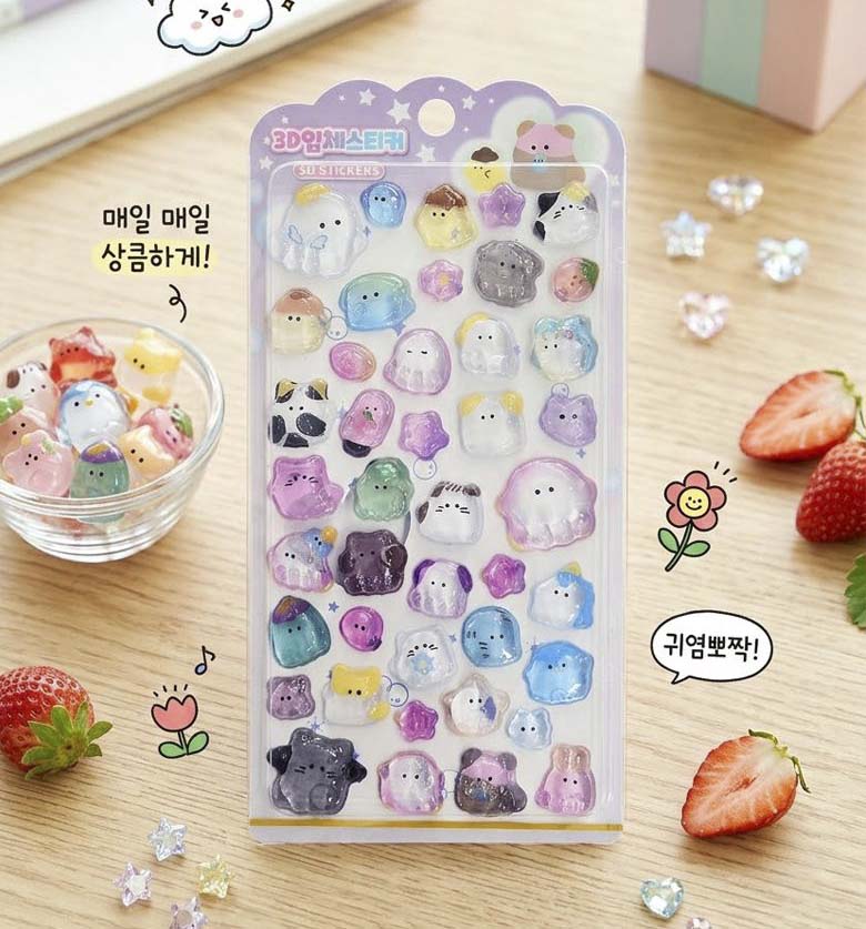 Stickers 3D Bubble Puffy 12