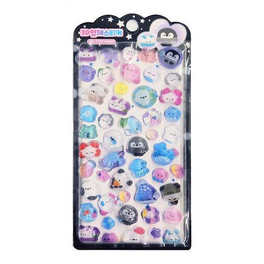 Stickers 3D Bubble Puffy 4