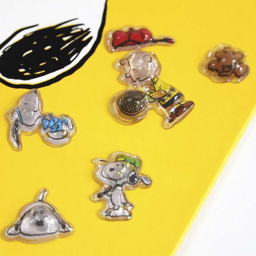 Stickers BonBon Drop Snoopy Peanuts Exercise