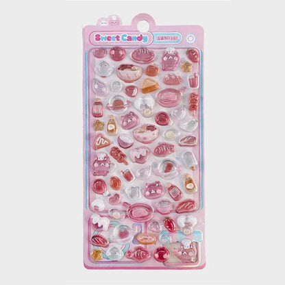 Stickers BonBon Drop Sweet Candy Series Peach