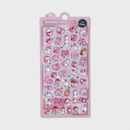 Stickers BonBon Drop Sweet Candy Series Pink