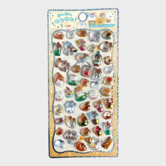 Stickers BonBon Drop Twinkle Series Pudding Hamster