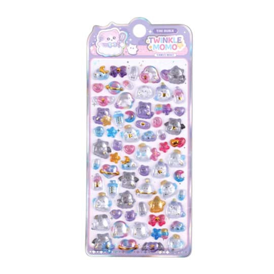 Stickers 3D Crystal Sticker Twinkle Momo Series Ghosts