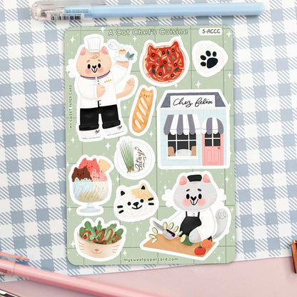 Stickers A Cat Chef&