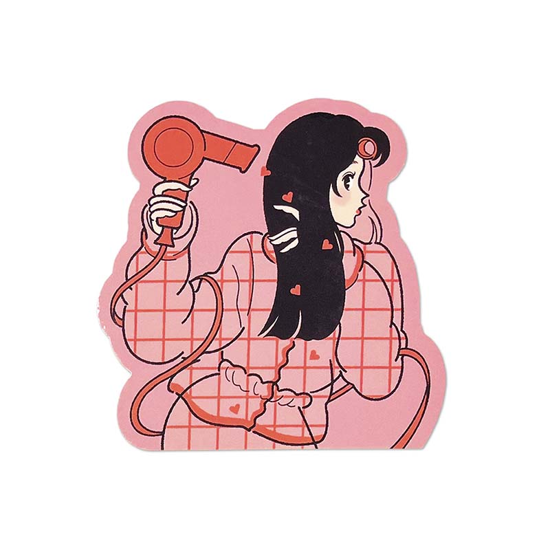 Sticker A Hair Set With Love